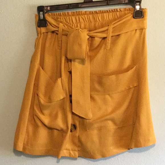 Rue21 Golden Yellow Skort - Picture 1 of 5